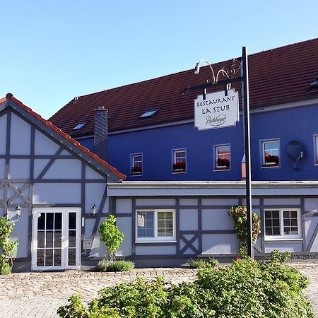 Logis L'Auberge Gutshof บิสชอฟส์แวร์ดา ภายนอก รูปภาพ
