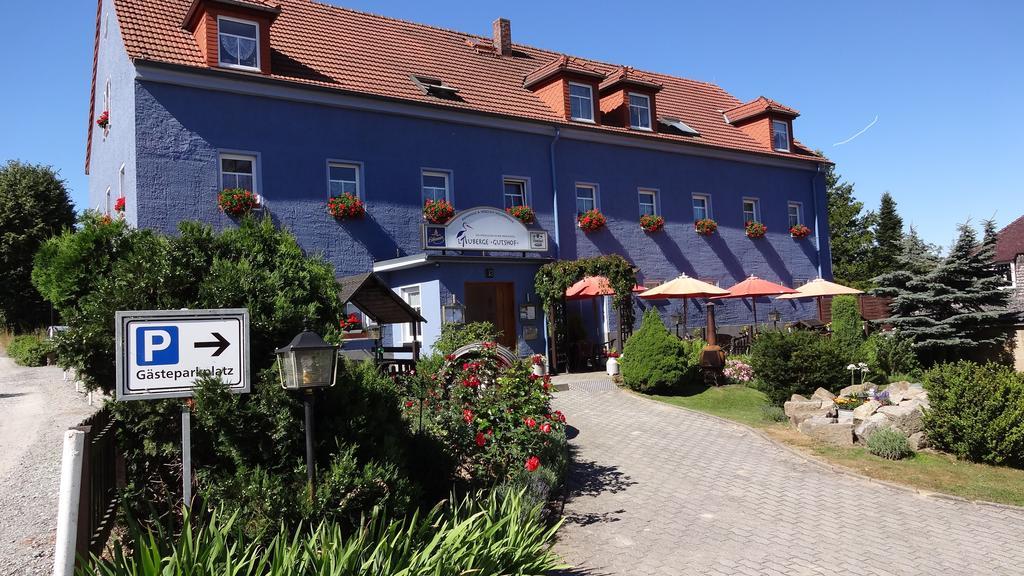 Logis L'Auberge Gutshof บิสชอฟส์แวร์ดา ภายนอก รูปภาพ