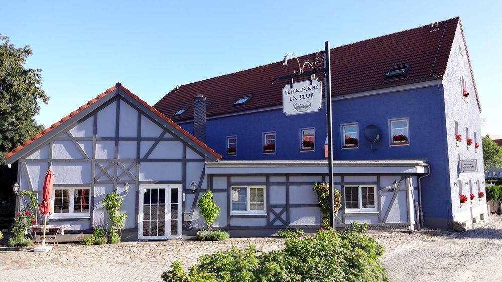 Logis L'Auberge Gutshof บิสชอฟส์แวร์ดา ภายนอก รูปภาพ
